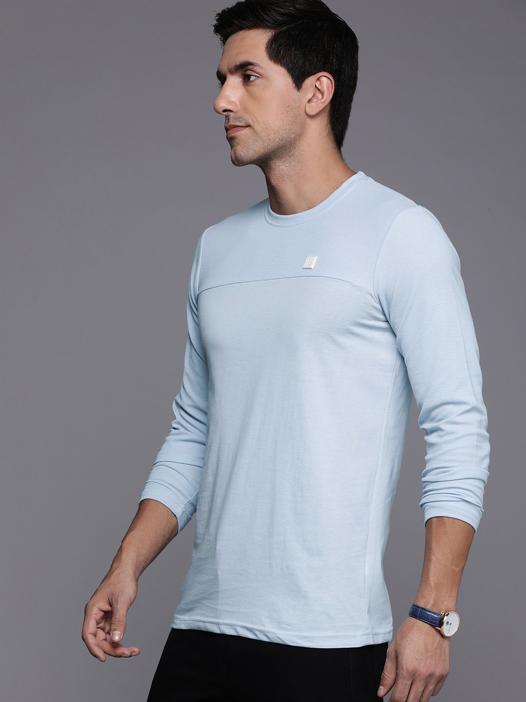

WROGN Slim Fit T-shirt, Blue