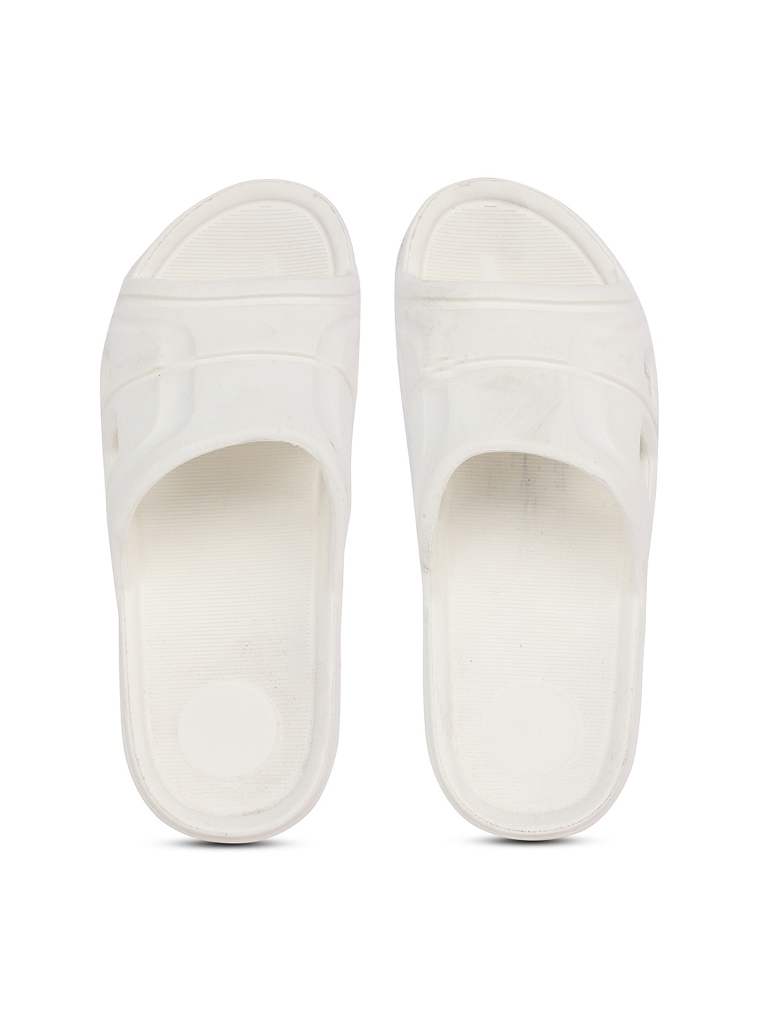 

Action EVA Flotter Men Lightweight Rubber Sliders, Off white