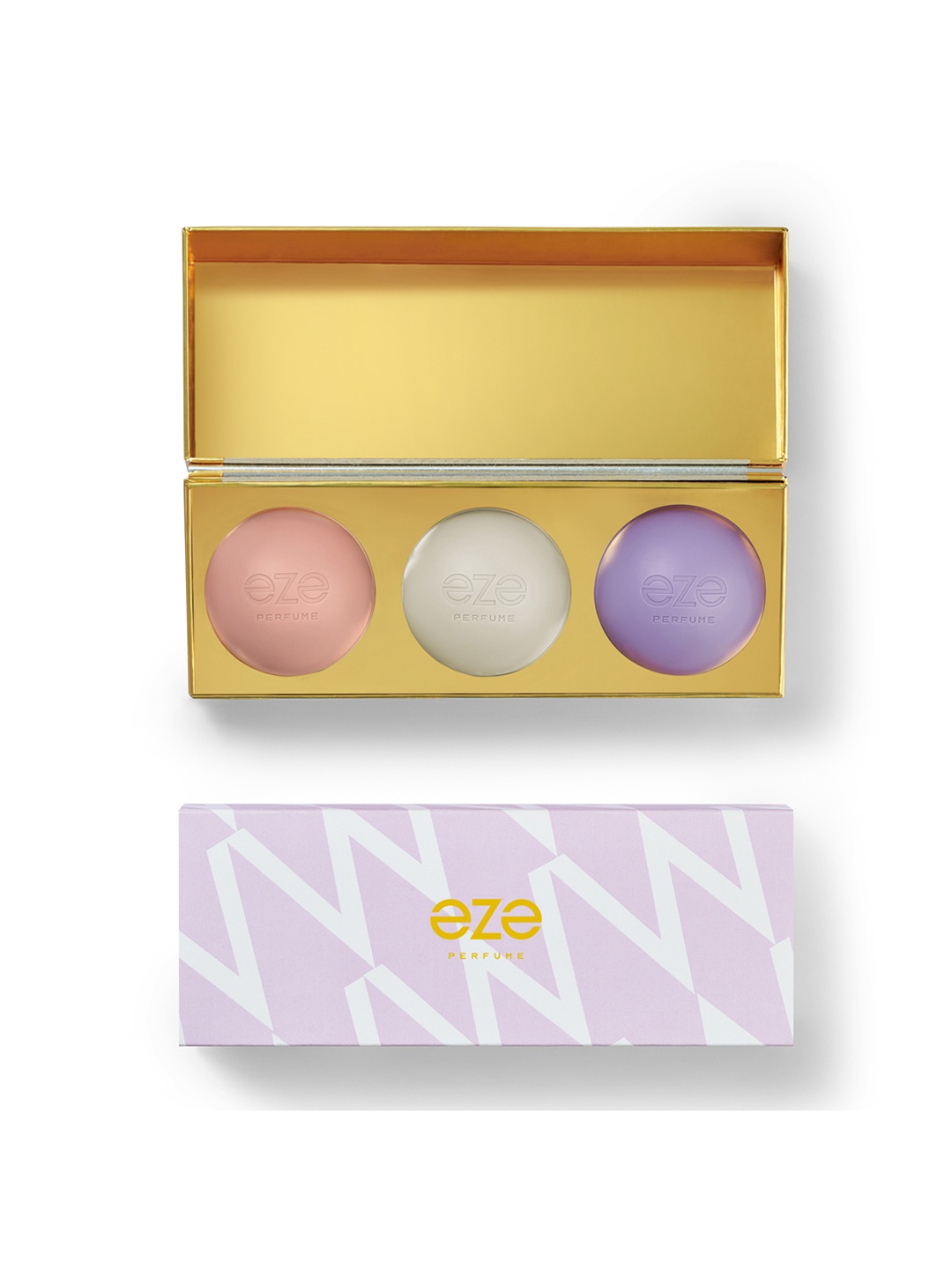 

EZE Set of Joy + Flow + Awe Long Lasting Perfume - 30 ml Each, Grey