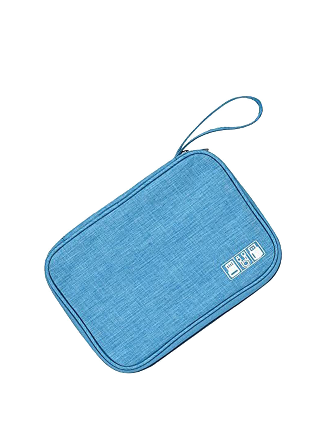 

HOUSE OF QUIRK Blue Electronic Accessories Storage Organizer