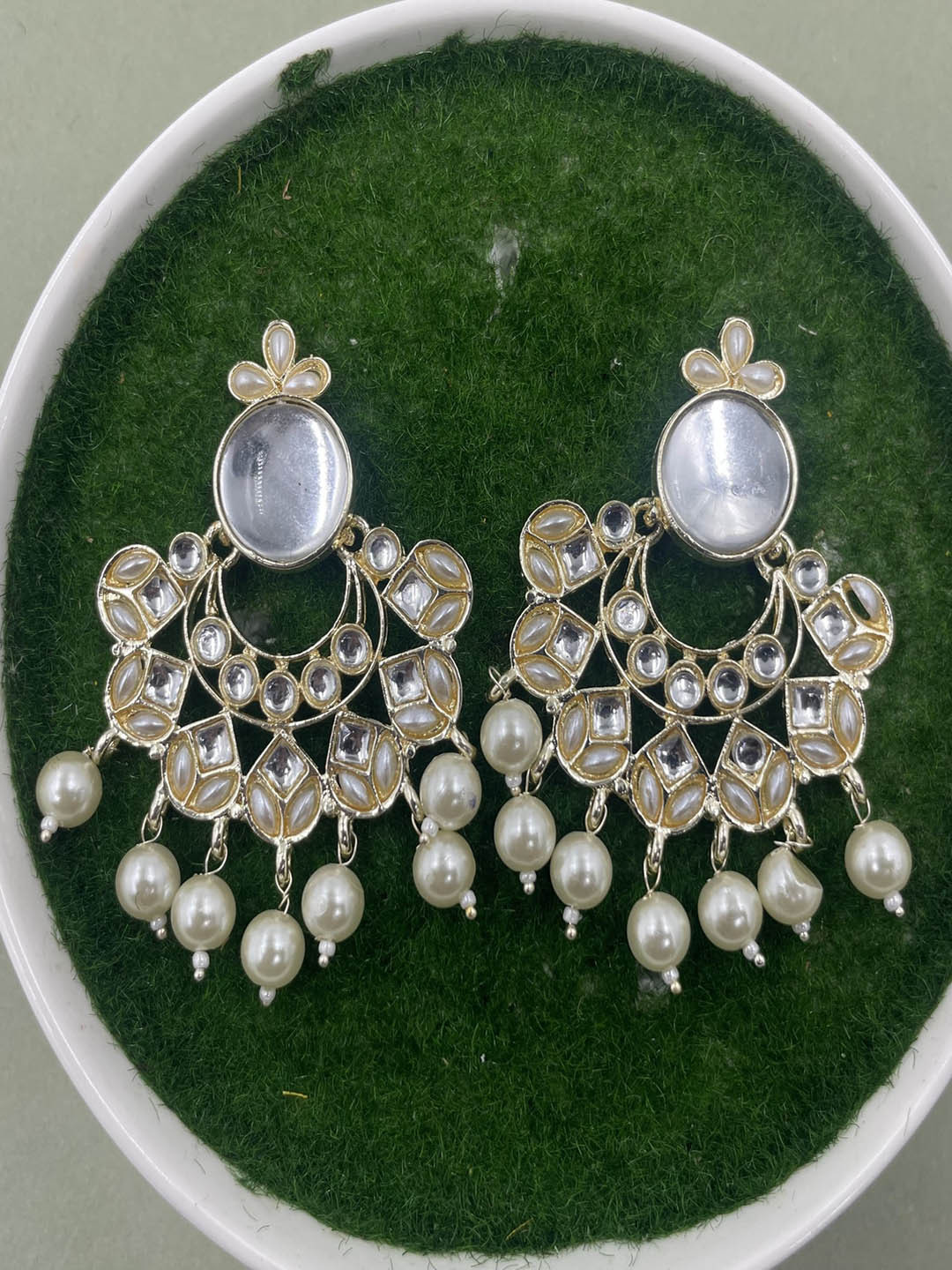 

Rhymee Gold-Plated Floral Drop Earrings