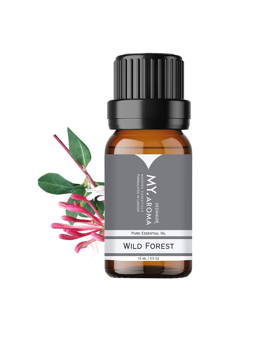 

VEDANUM My Aroma Pure Essential Wild Forest Oil - 15 ml, Transparent
