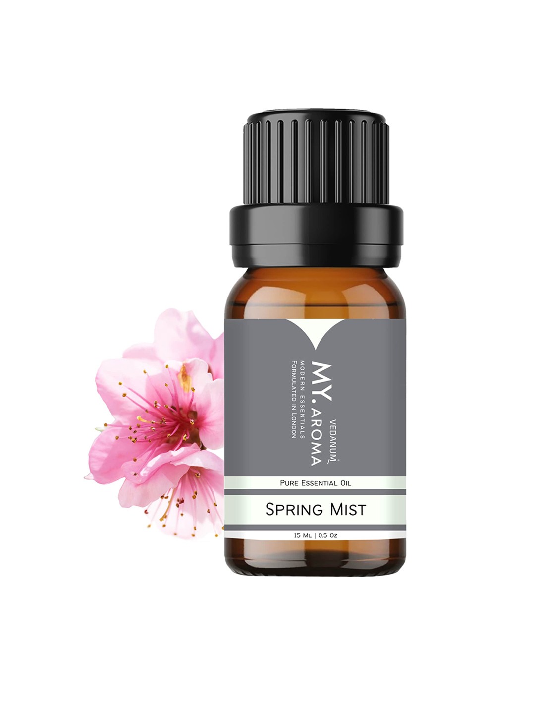 

VEDANUM My.Aroma Premium Organic Beach Mist Essential Oil Fragrance 15 ml, Transparent