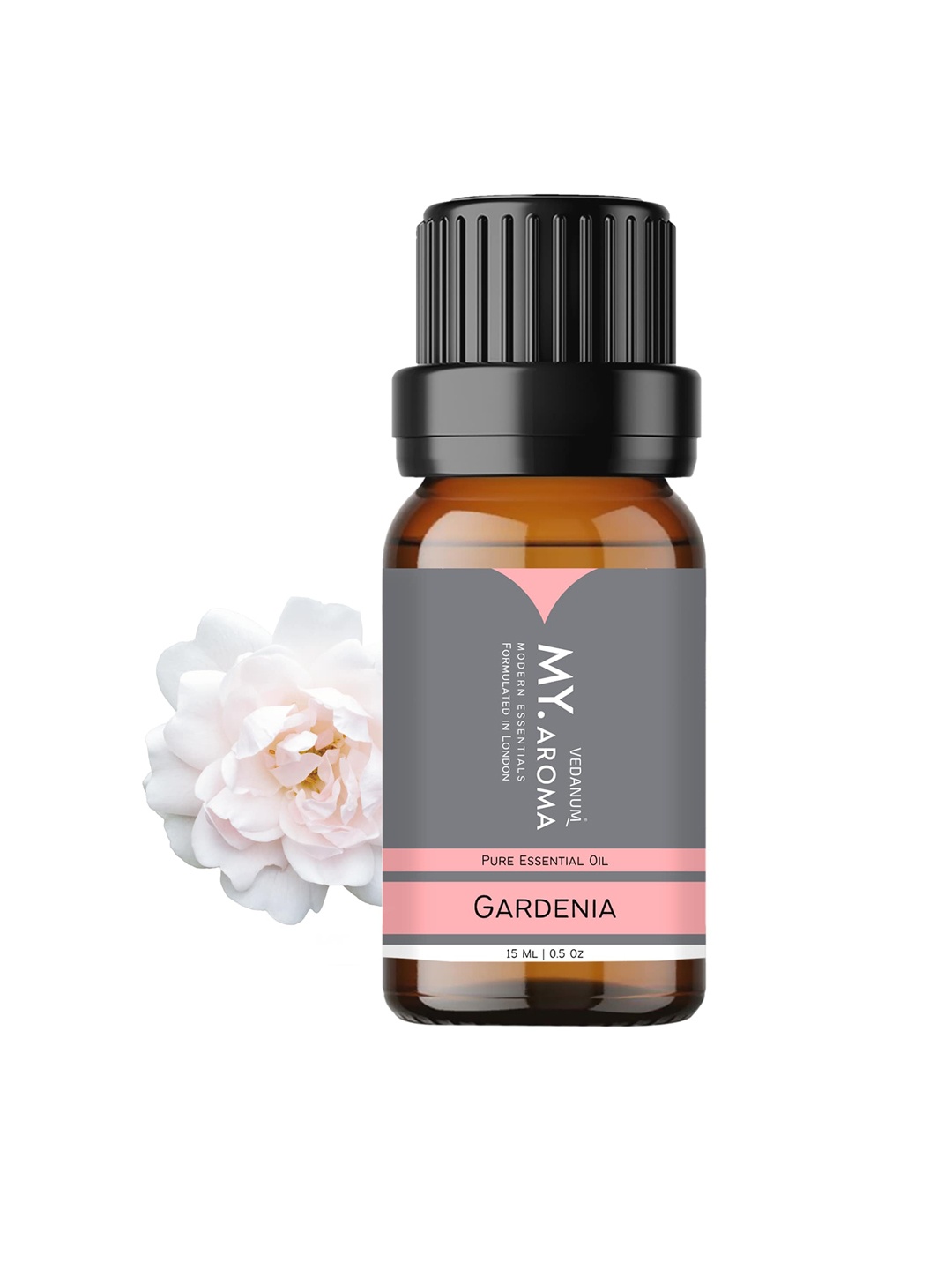 

VEDANUM My Aroma Pure Essential Gardenia Oil - 15 ml, Transparent