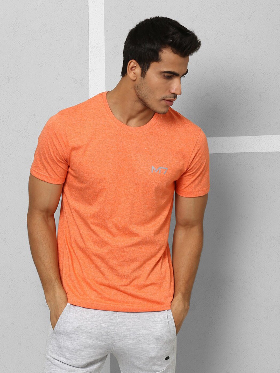 

Metronaut Round Neck Short Sleeves T-shirt, Orange