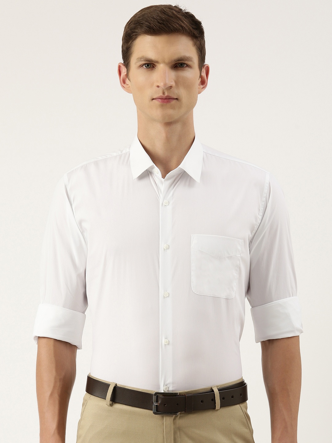 

Peter England Slim Fit Formal Shirt, White