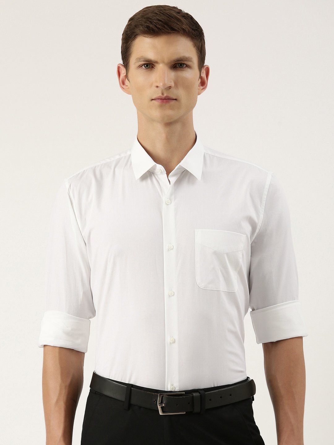 

Peter England Slim Fit Formal Shirt, White