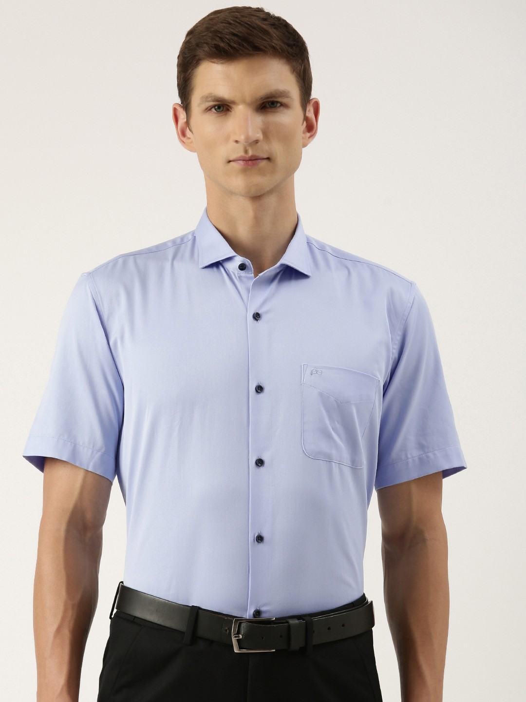 

Peter England Slim Fit Formal Shirt, Blue