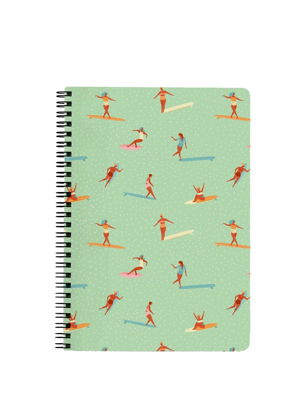 

The Art People Printed Ruled Notebook, Green