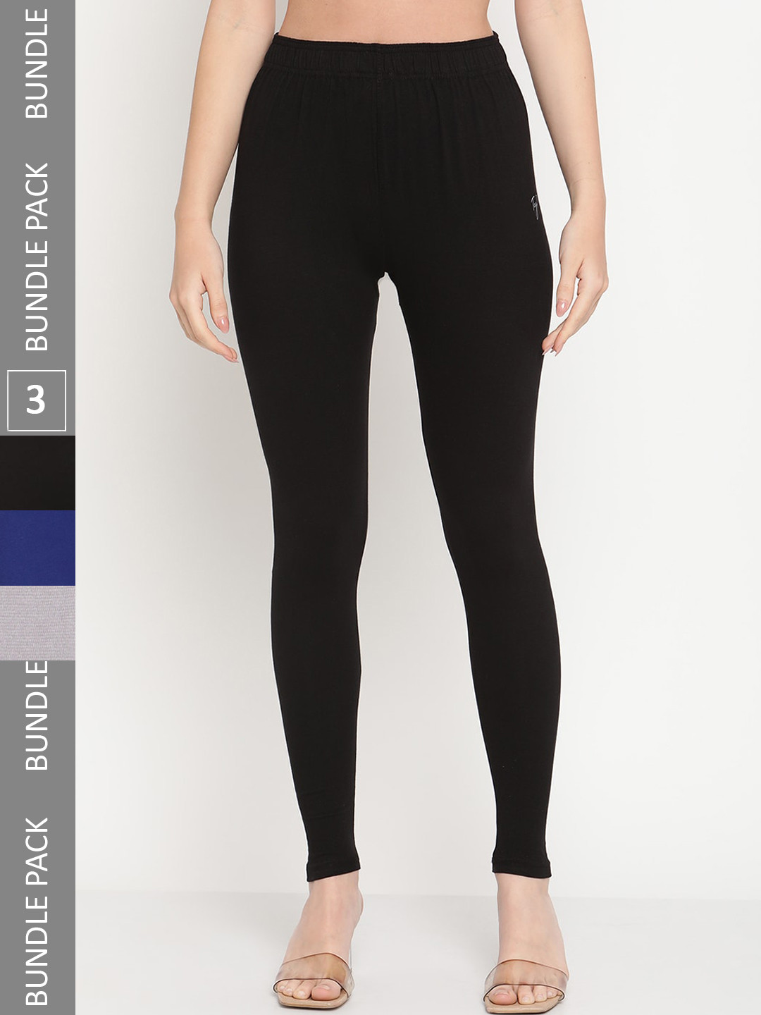 

TAG 7 Pack Of 3 Ankle-Length Legging, Black