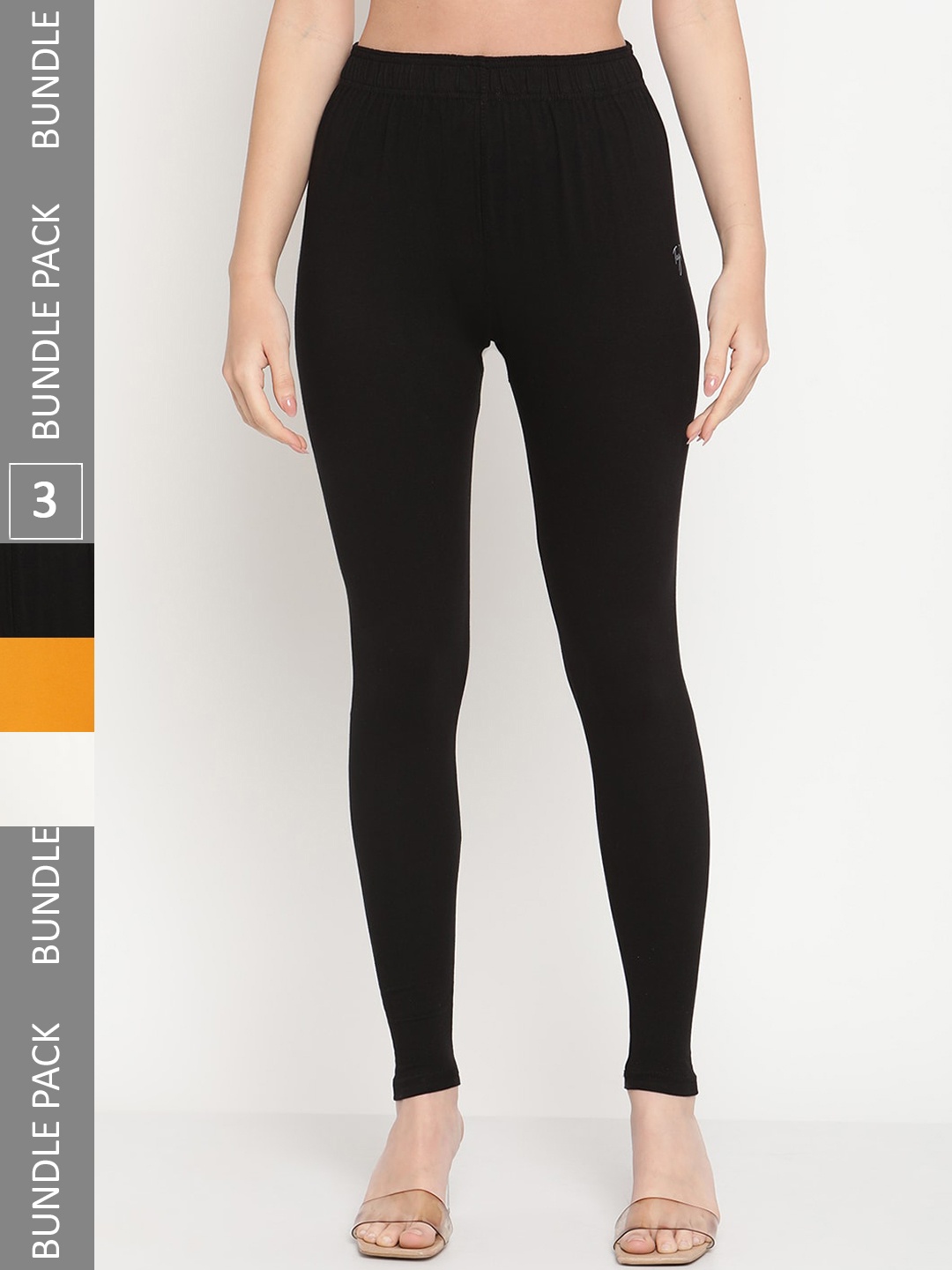 

TAG 7 Pack Of 3 Ankle-Length Legging, Black