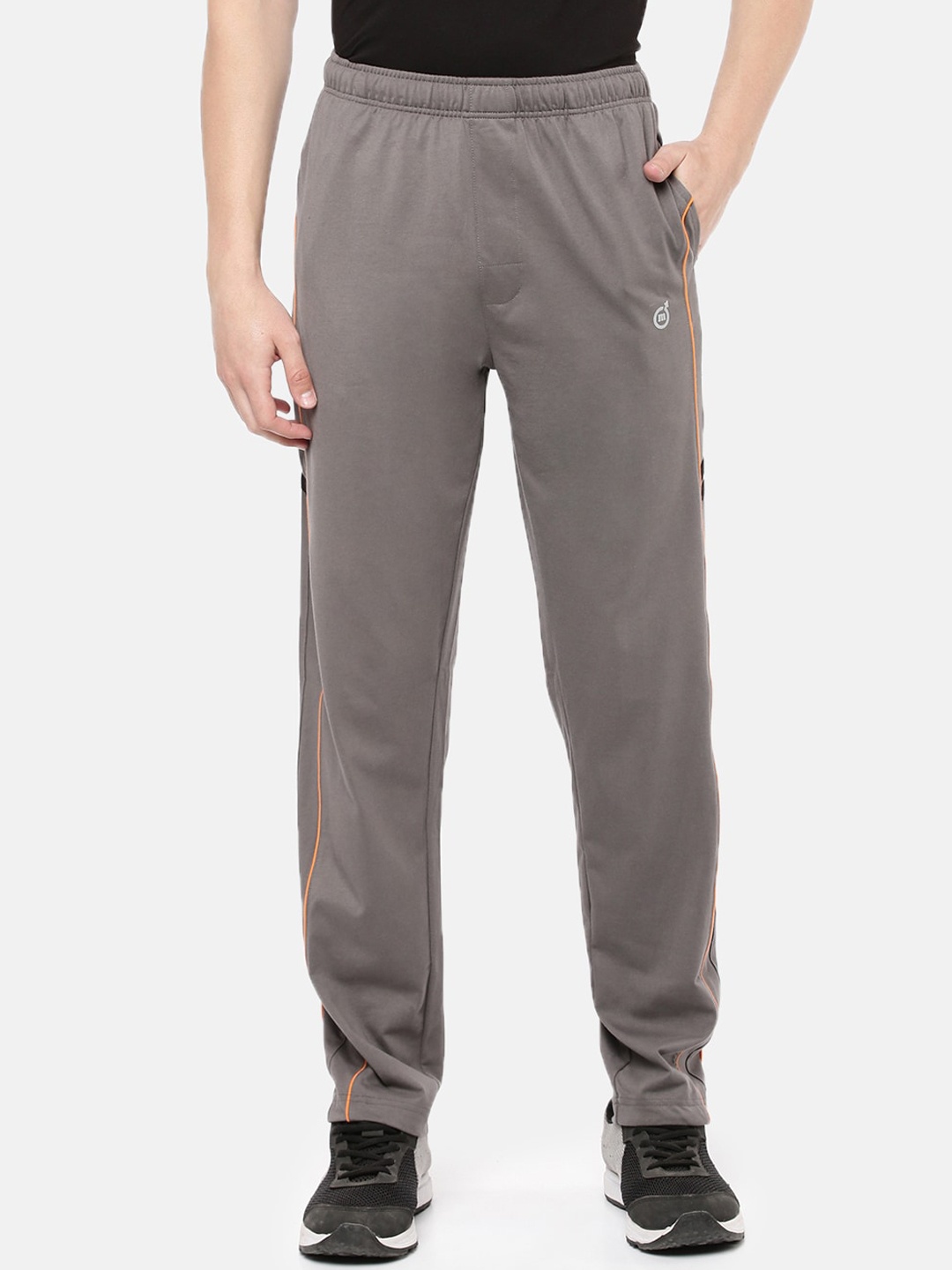 

Macroman M-Series Men Mid Rise Sports Track Pants, Grey