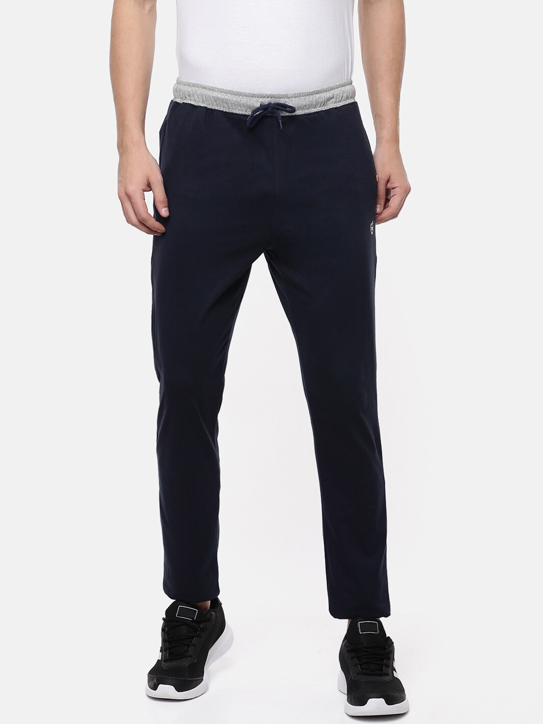 

Macroman M-Series Men Core Lounger Sports Track Pants, Navy blue