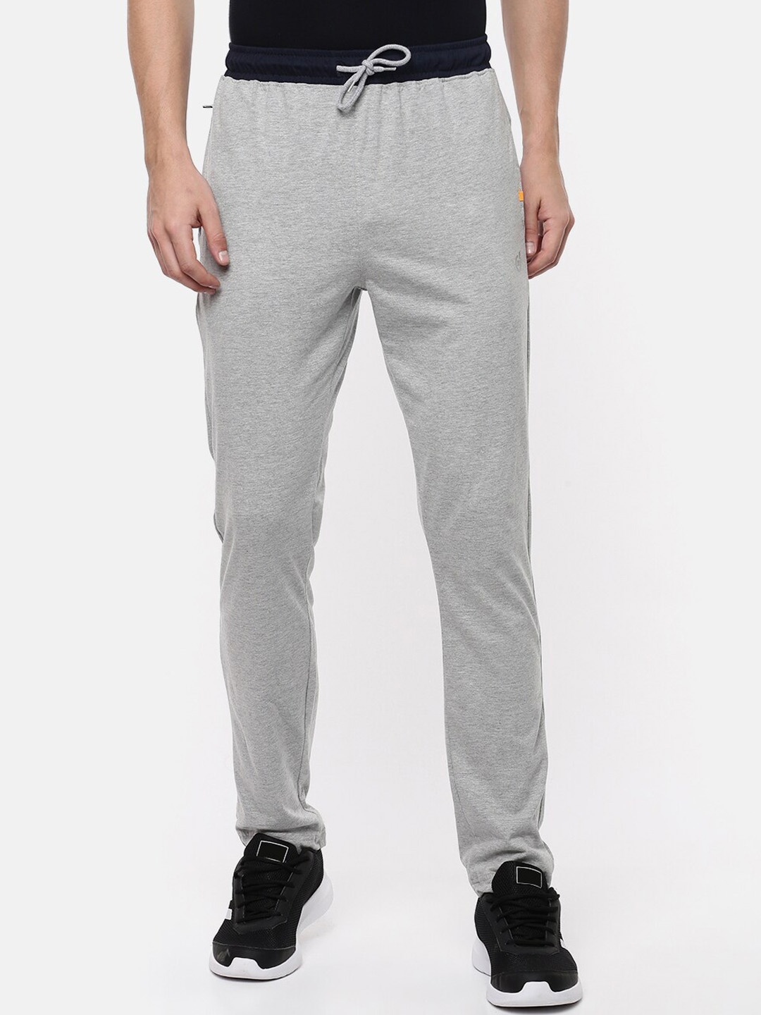 

Macroman M-Series Men Core Lounger Sports Track Pants, Grey melange