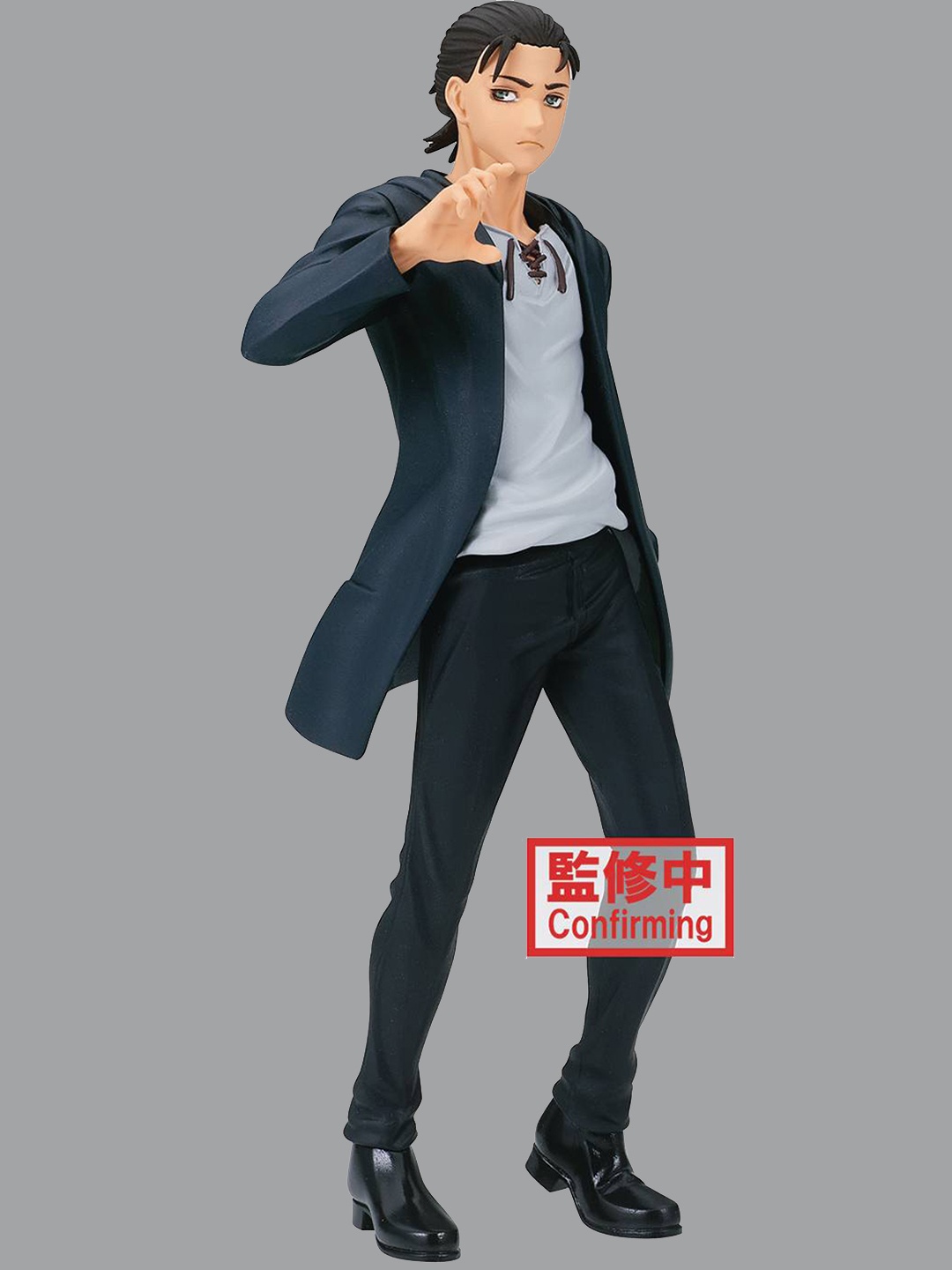 

Banpresto Kids Attack On Titan The Final Season Eren Yeager Statue, Navy blue