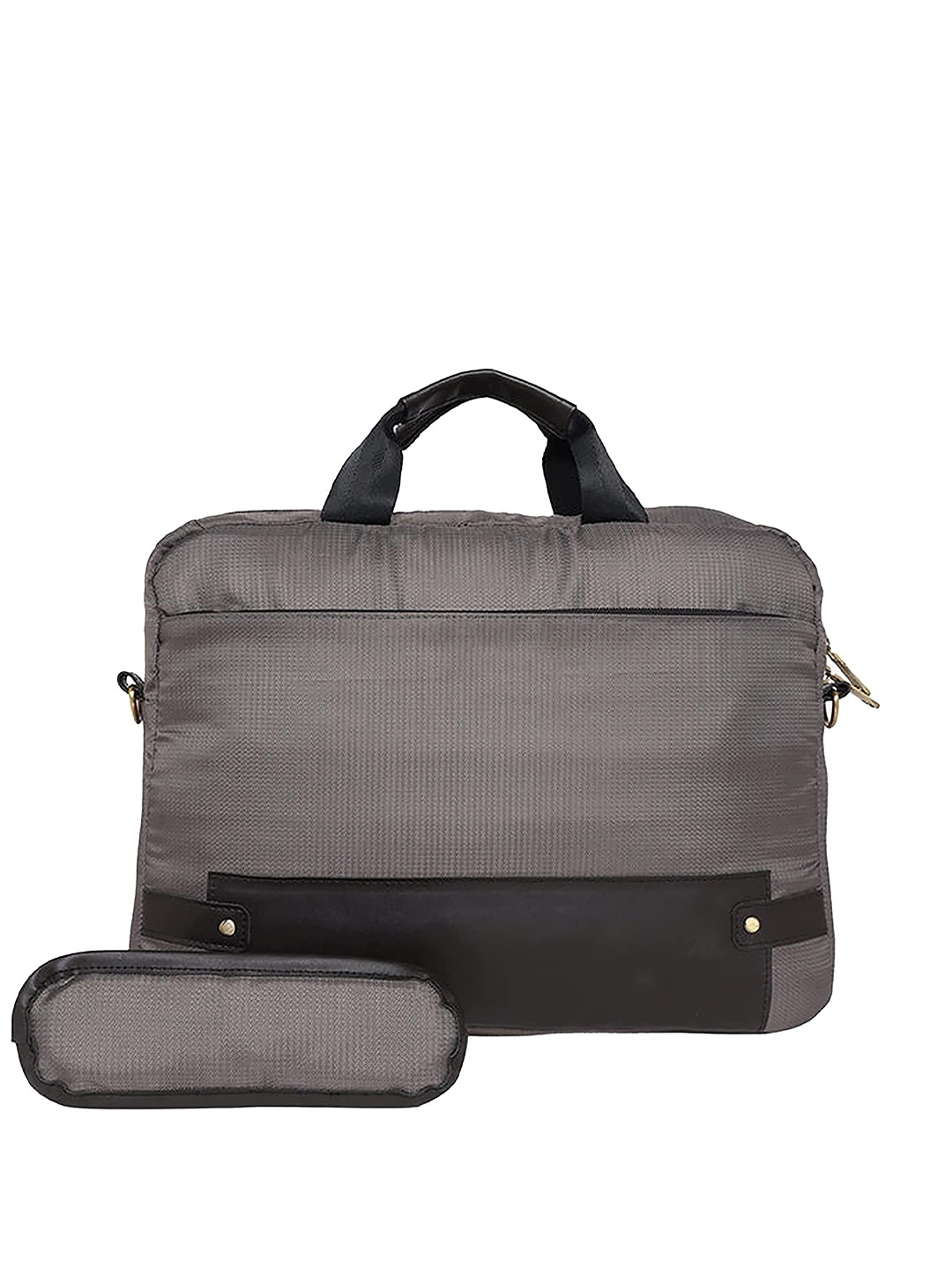 

THE MESSY CORNER Men Laptop Bag, Grey