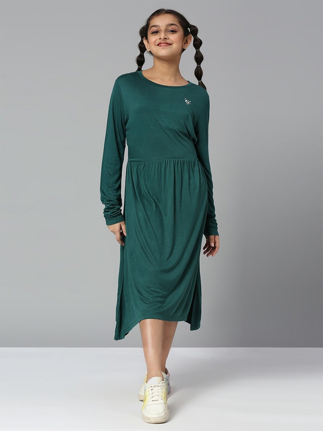 

JUSTICE Girls A-Line Midi Dress, Blue