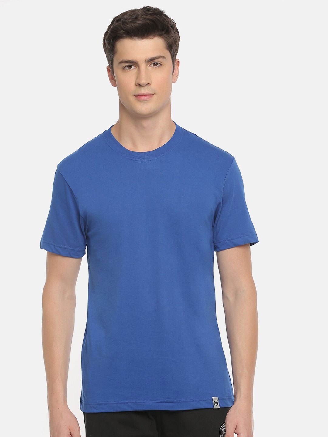 

Macroman M-Series Round Neck Regular Fit T-shirt, Blue