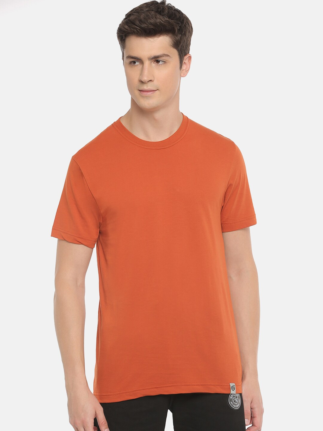 

Macroman M-Series Round Neck Short Sleeve T-shirt, Orange
