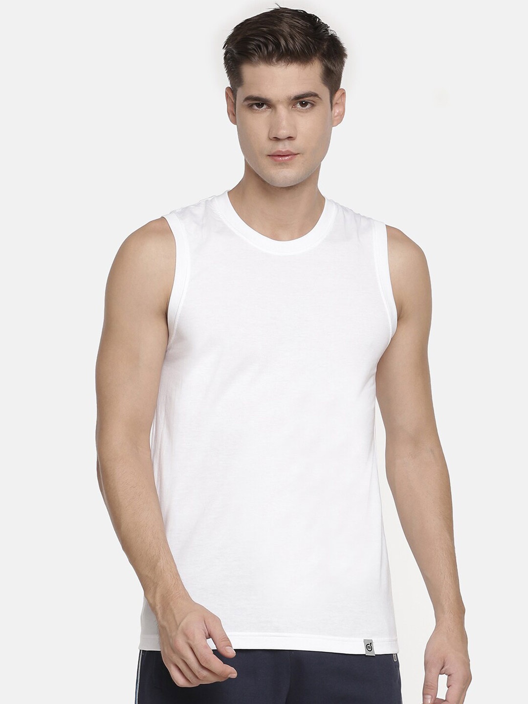 

Macroman M-Series Round Neck Regular Fit T-shirt, White