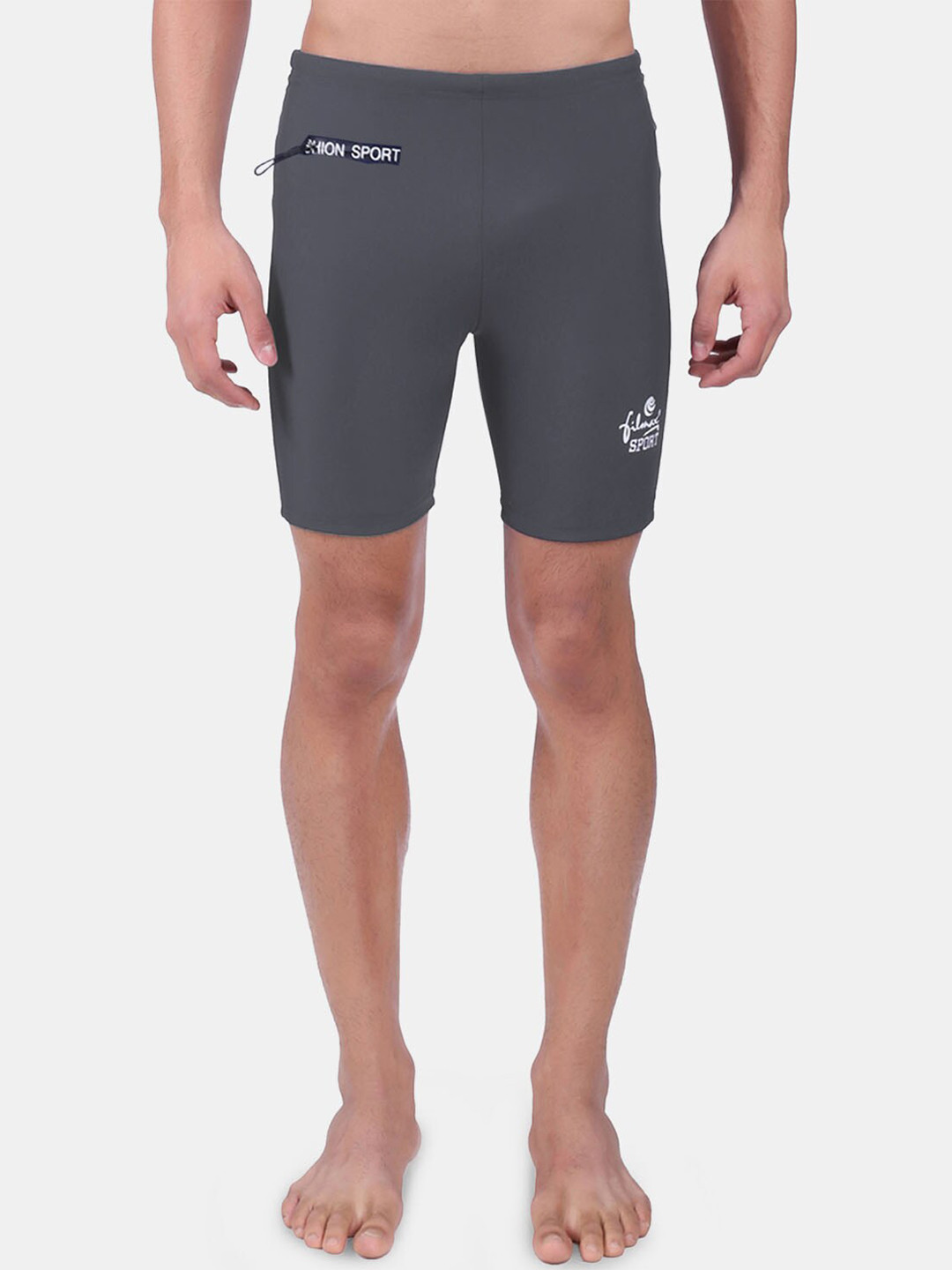

FILMAX ORIGINALS Men Quick-Drying Jammer Swim Shorts, Grey