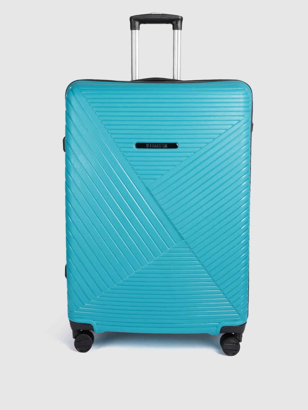 

Roadster Textured Hard-Sided Large Trolley Bag 95.5 L, Turquoise blue