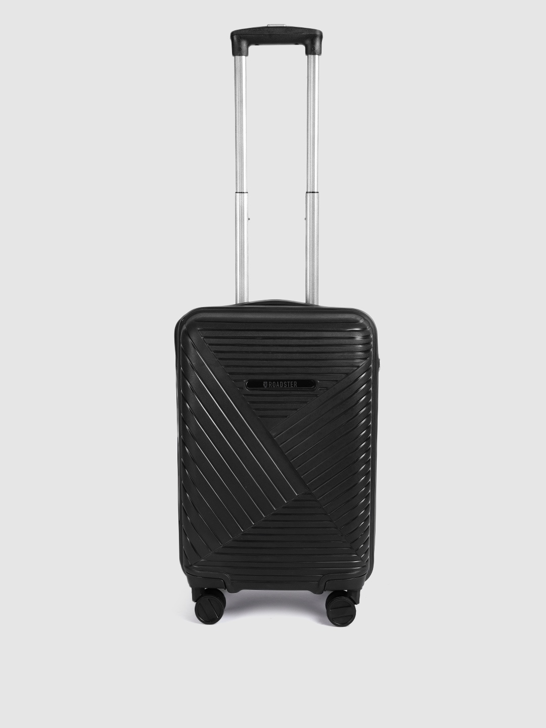 

Roadster Textured Hard-Sided Cabin Trolley Bag 55 cm, Black