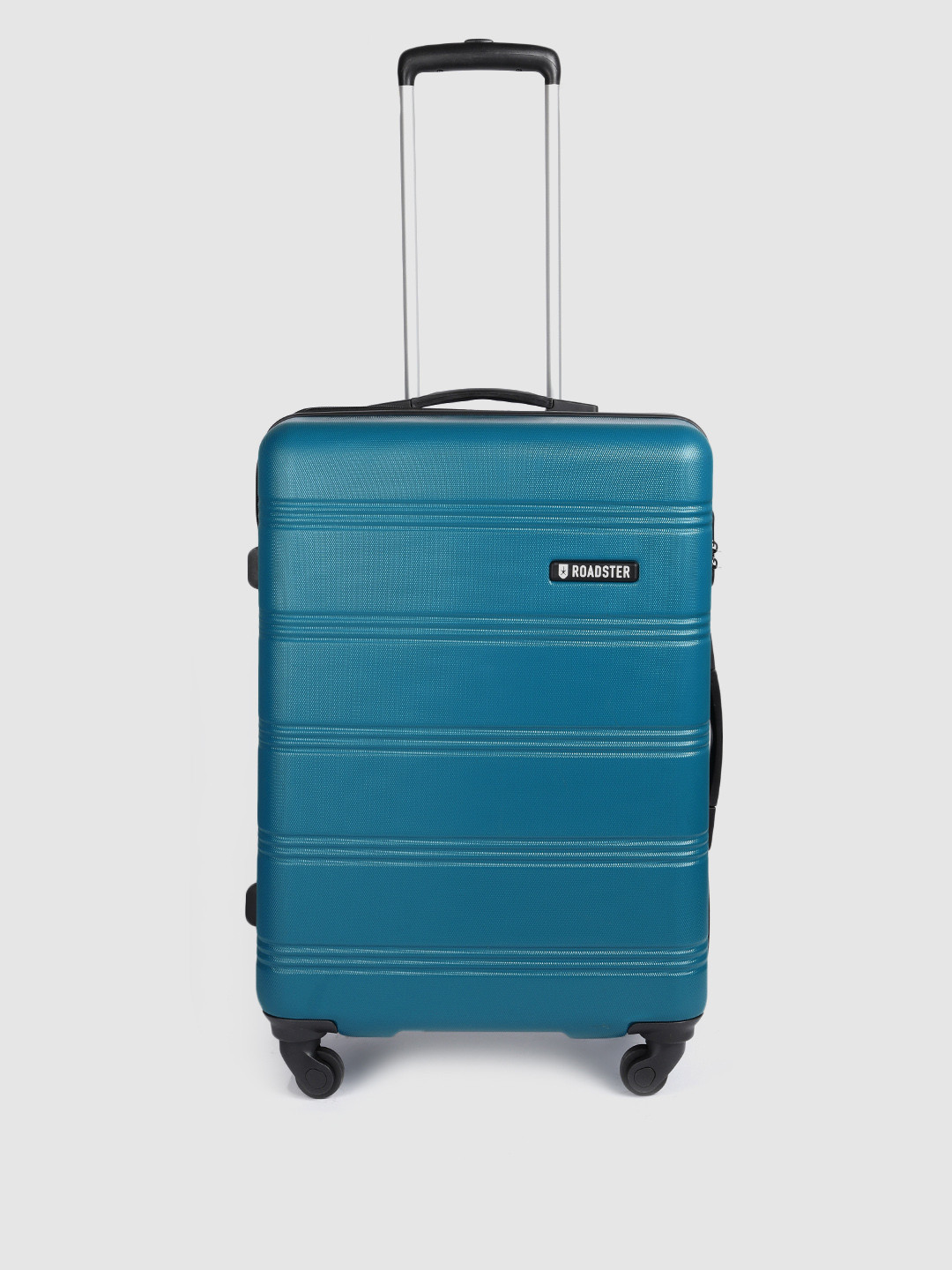 

Roadster Liner Textured Hard-Sided Medium Trolley Bag 54.6 L, Teal