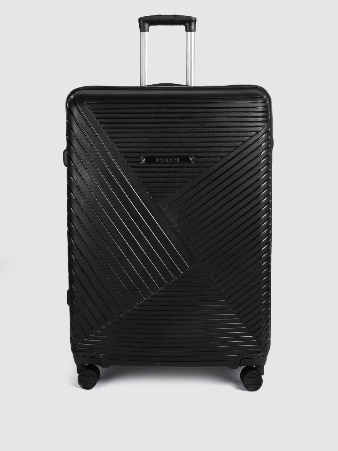 

Roadster Unisex Textured Hard-Sided Large Trolley Bag 95.5 L, Black