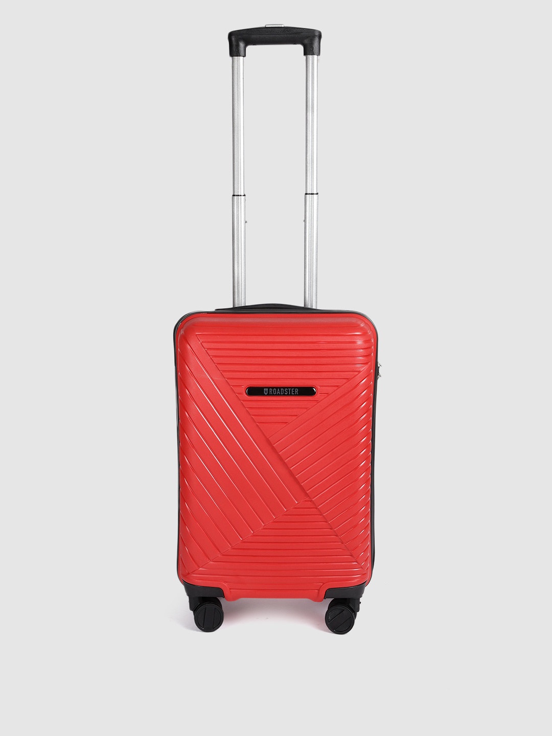 

Roadster Textured Hard-Sided Cabin Trolley Bag 32.2 L, Red