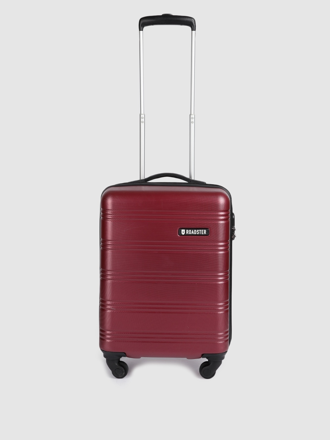 

Roadster Textured Hard-Sided Cabin Trolley Bag 32.2 L, Maroon