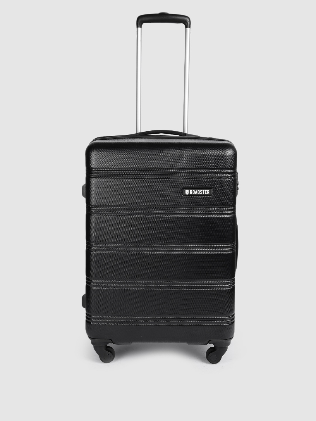 

Roadster Textured Hard-Sided Medium Trolley Bag 54.6 L, Black