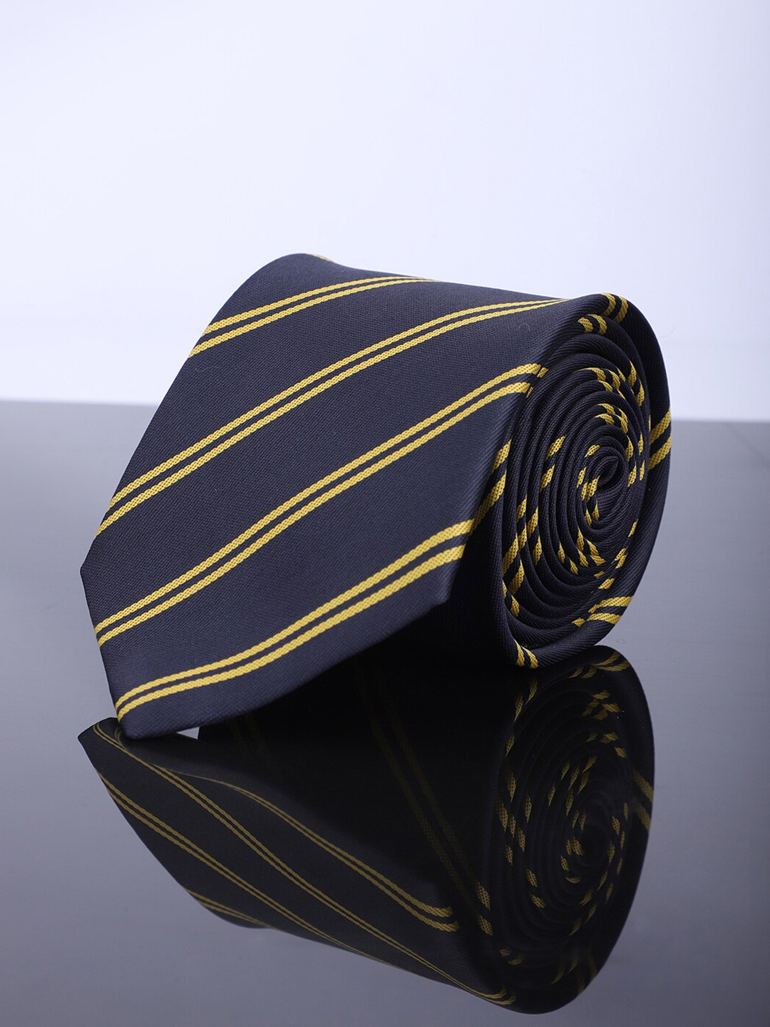 

Kastner Men Striped Skinny Tie, Blue