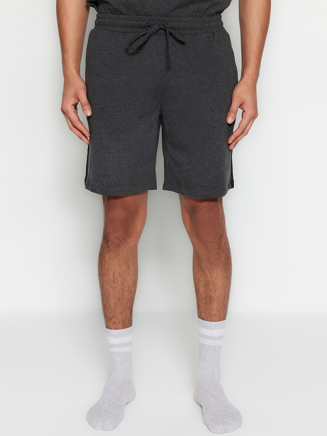

Trendyol Pure Cotton Night Suit, Grey
