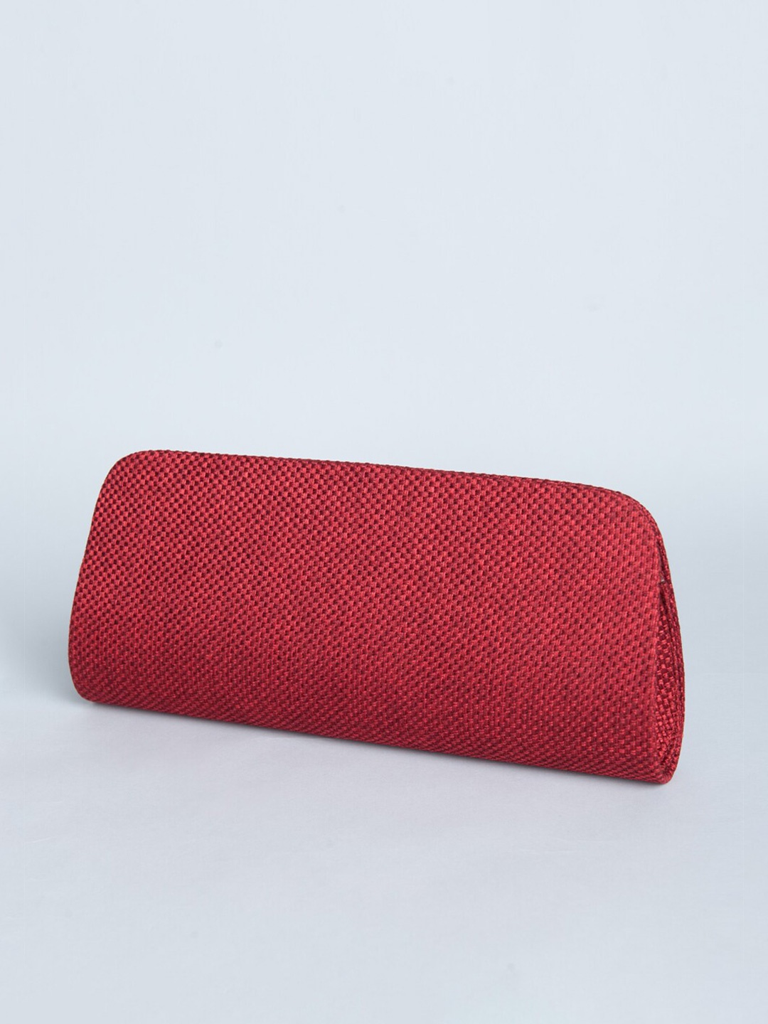 

Fabindia Textured Purse Clutch, Maroon