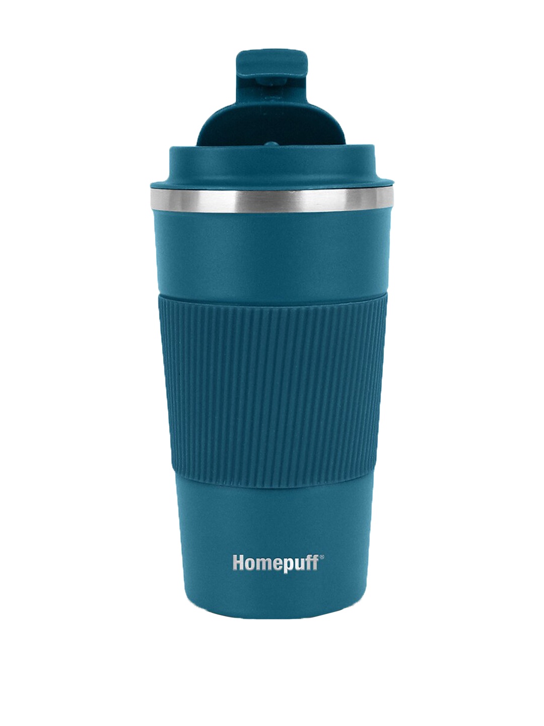 

Home Puff Teal Blue Double Wall Vacuum Hot & Cold Coffee Sipper Tumbler