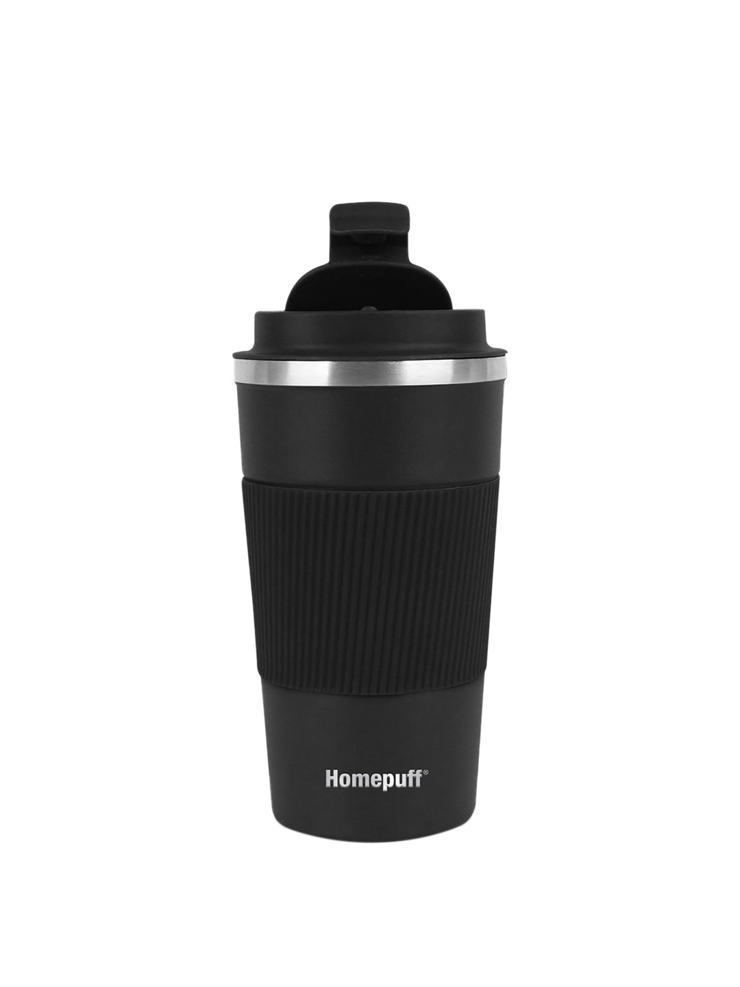 

Home Puff Black Hot & Cold Coffee/Tea Tumbler - 510 ml