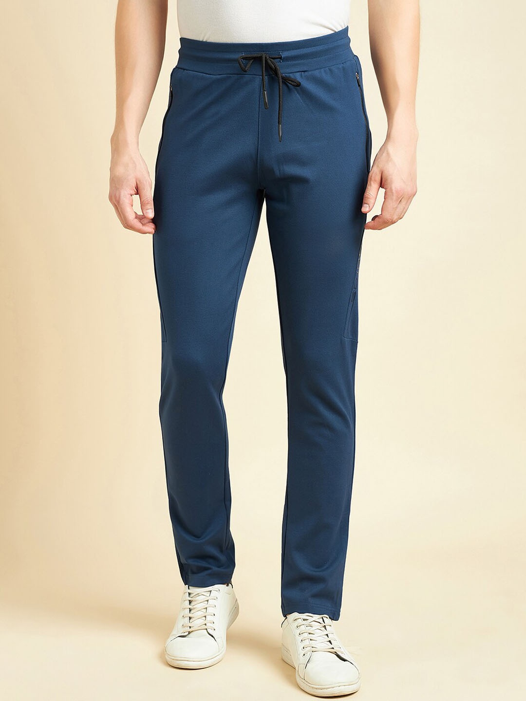 

Sweet Dreams Men Navy Blue Mid-Rise Track Pants