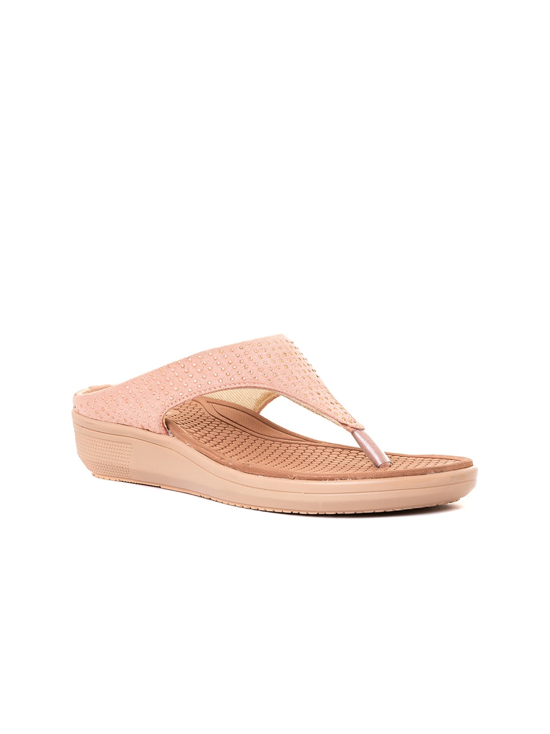 

Khadims Embellished Comfort Heels, Pink