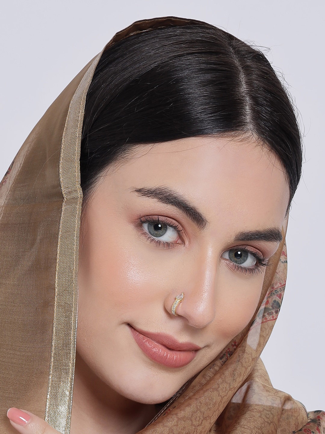 

Anouk Set Of 2 Rose Gold-Plated Nosepin
