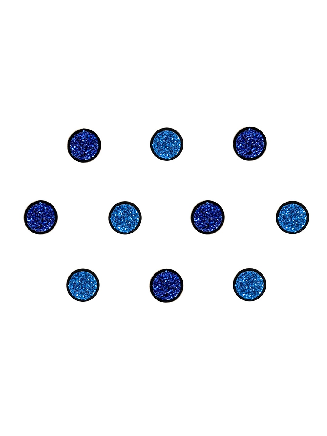 

Comet Busters Set of 10 Bindis - Blue