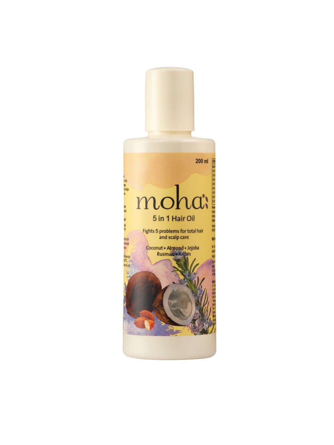 

moha For Scalp Care 5 in 1 Hair Oil-200ml, Cream