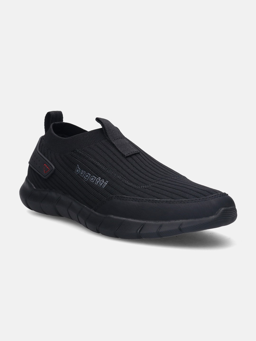 

Bugatti Men Casual Slip-On Sneakers, Black
