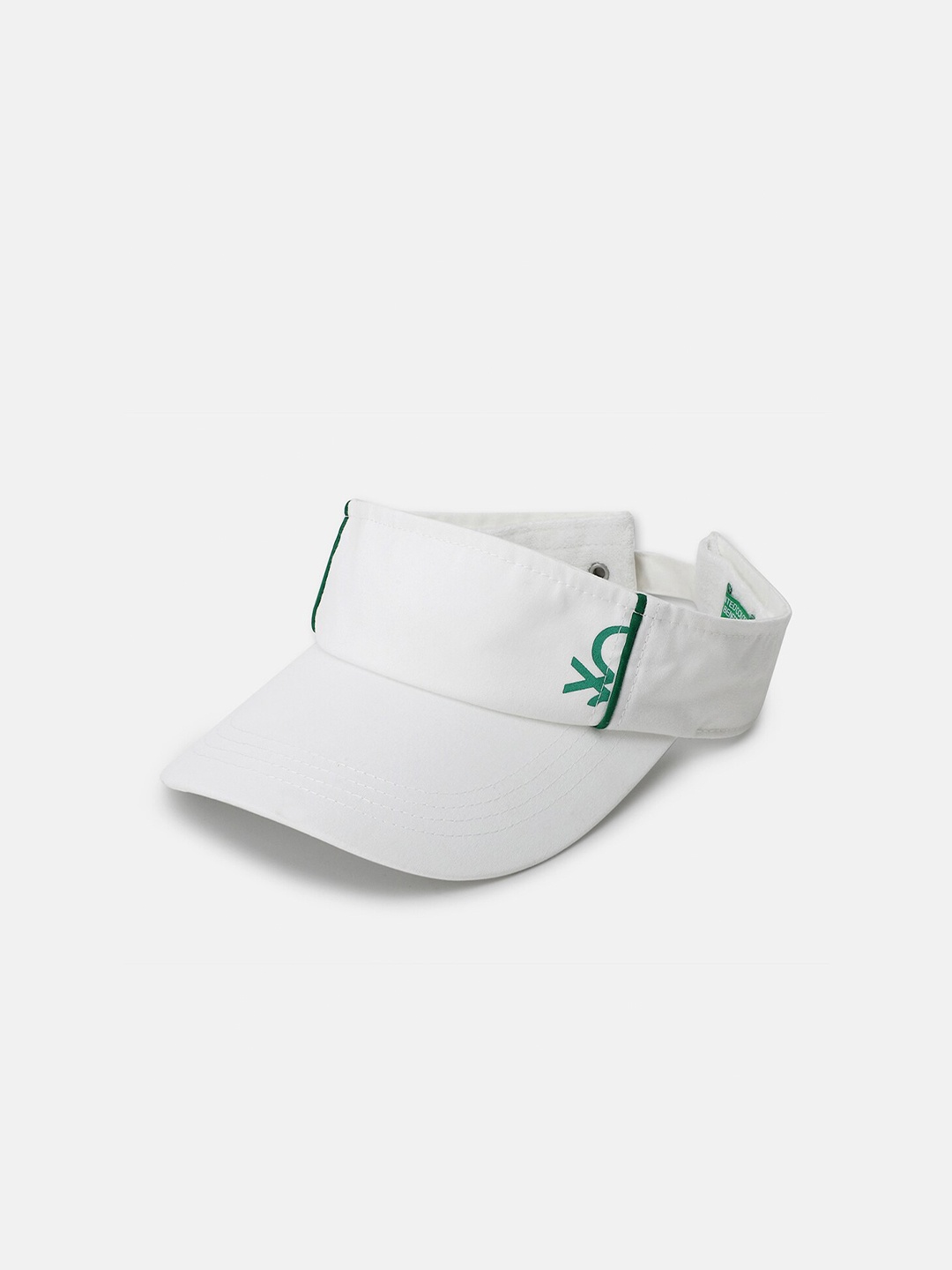 

United Colors of Benetton Boys Cotton Visor Cap, White