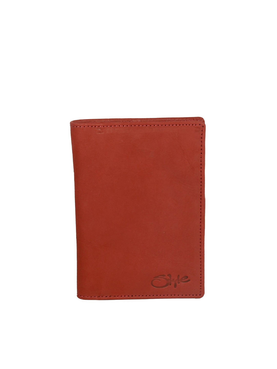 

Style Shoes Leather Passport Holder, Maroon