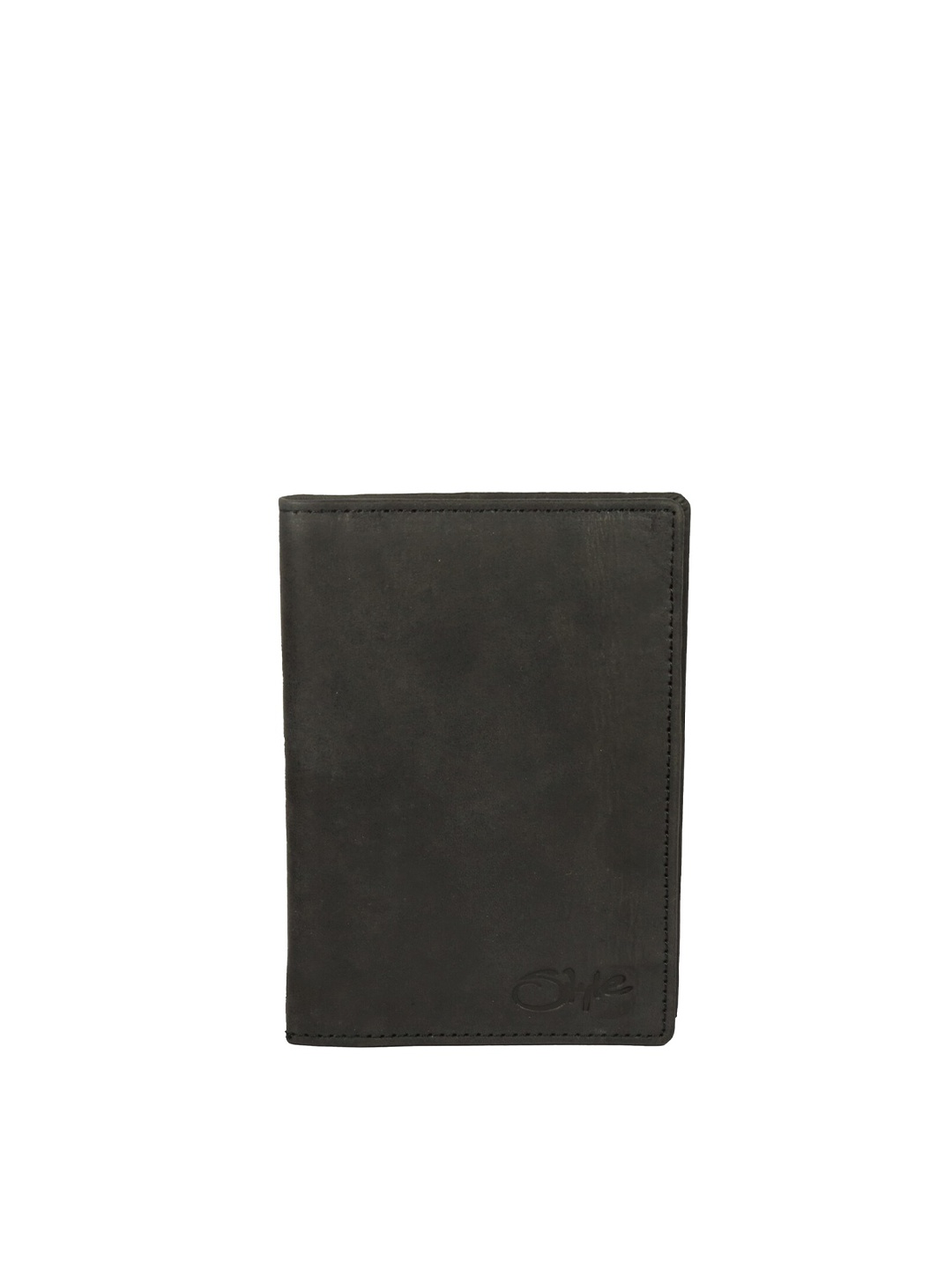 

Style Shoes Leather Passport Holder, Black