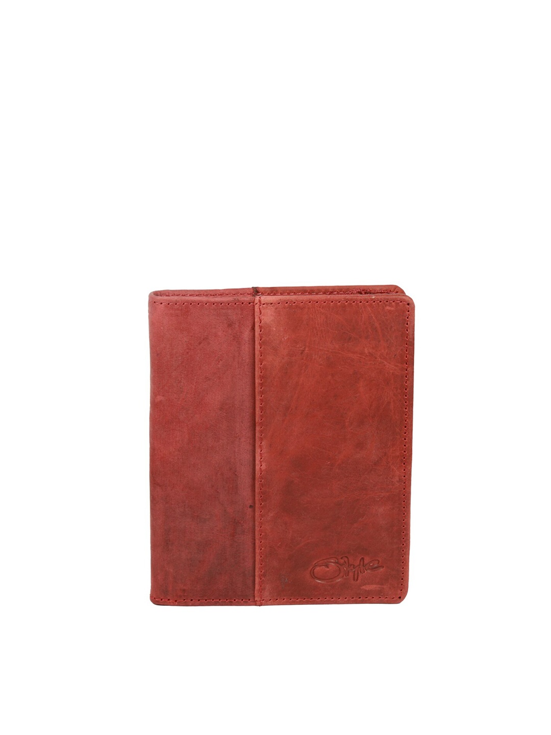 

Style Shoes Leather Passport Holder, Maroon