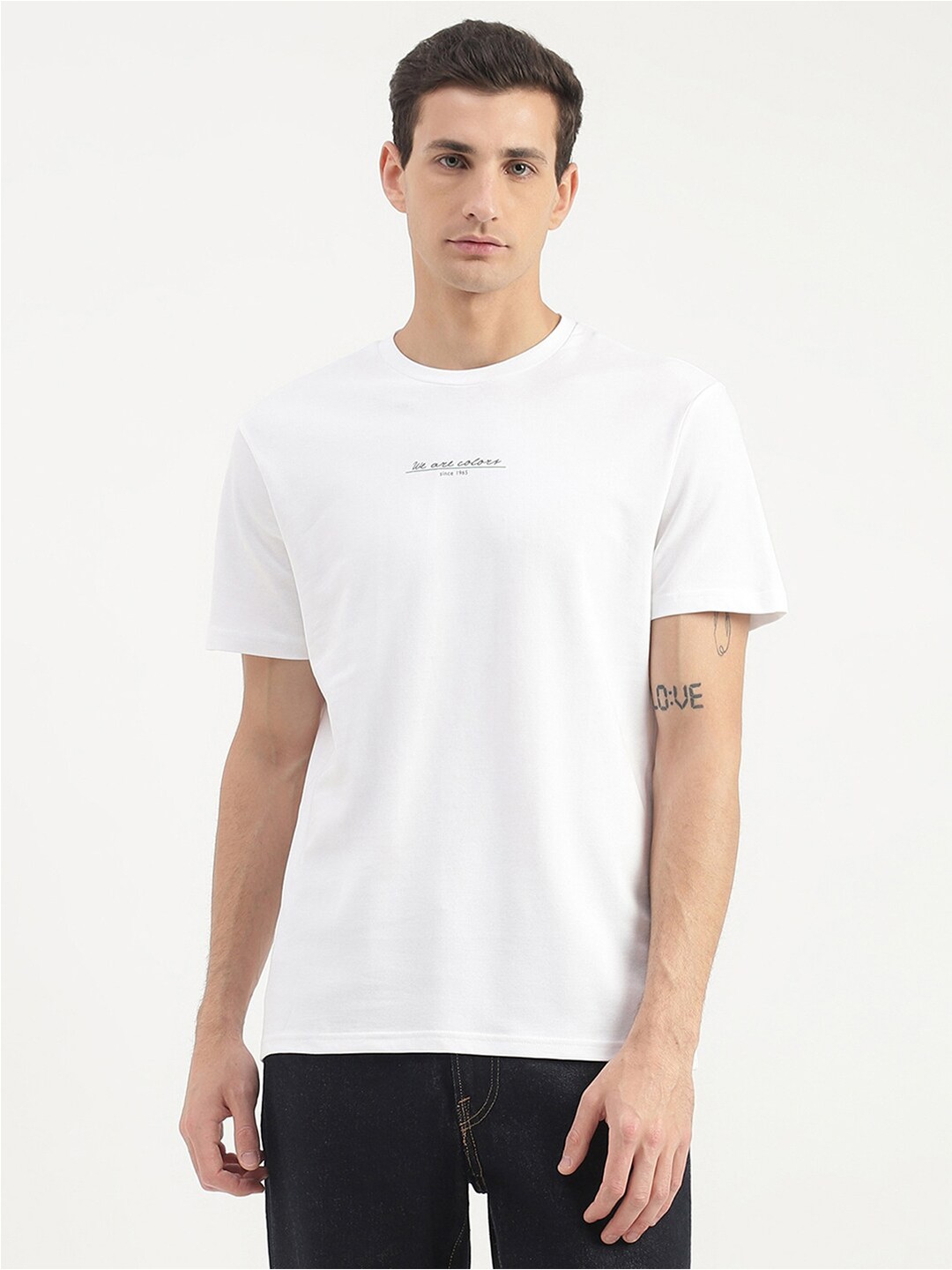 

United Colors of Benetton Cotton T-shirt, White