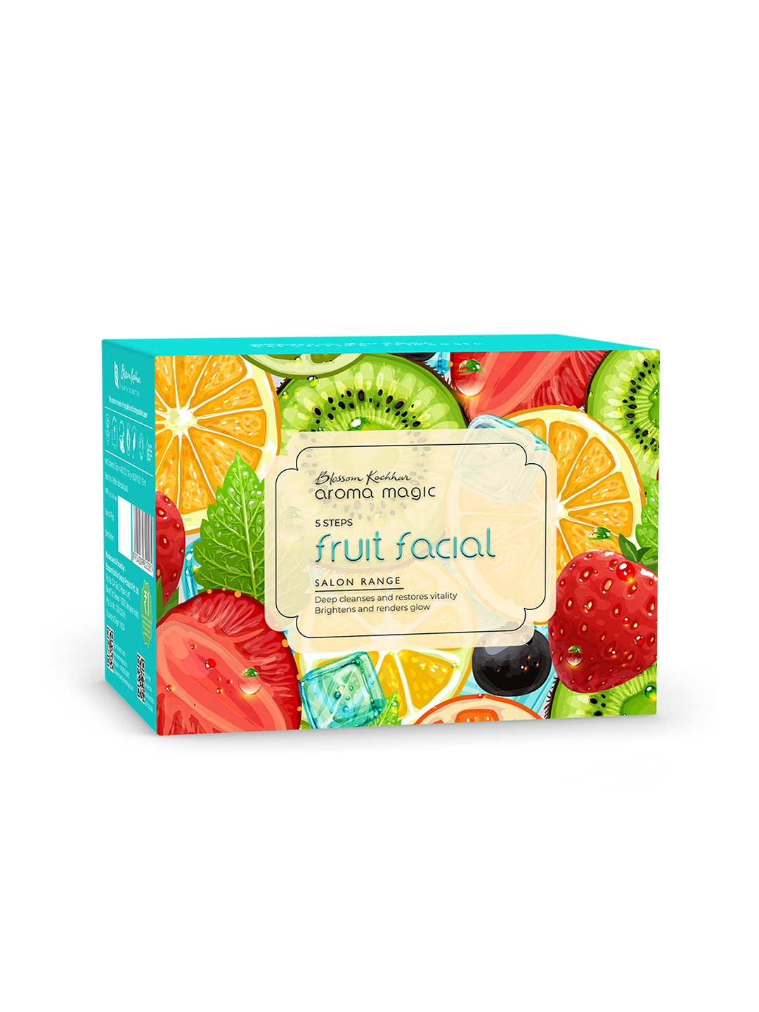 

Aroma Magic 5 Step Salon Range Fruit Facial Kit, Red