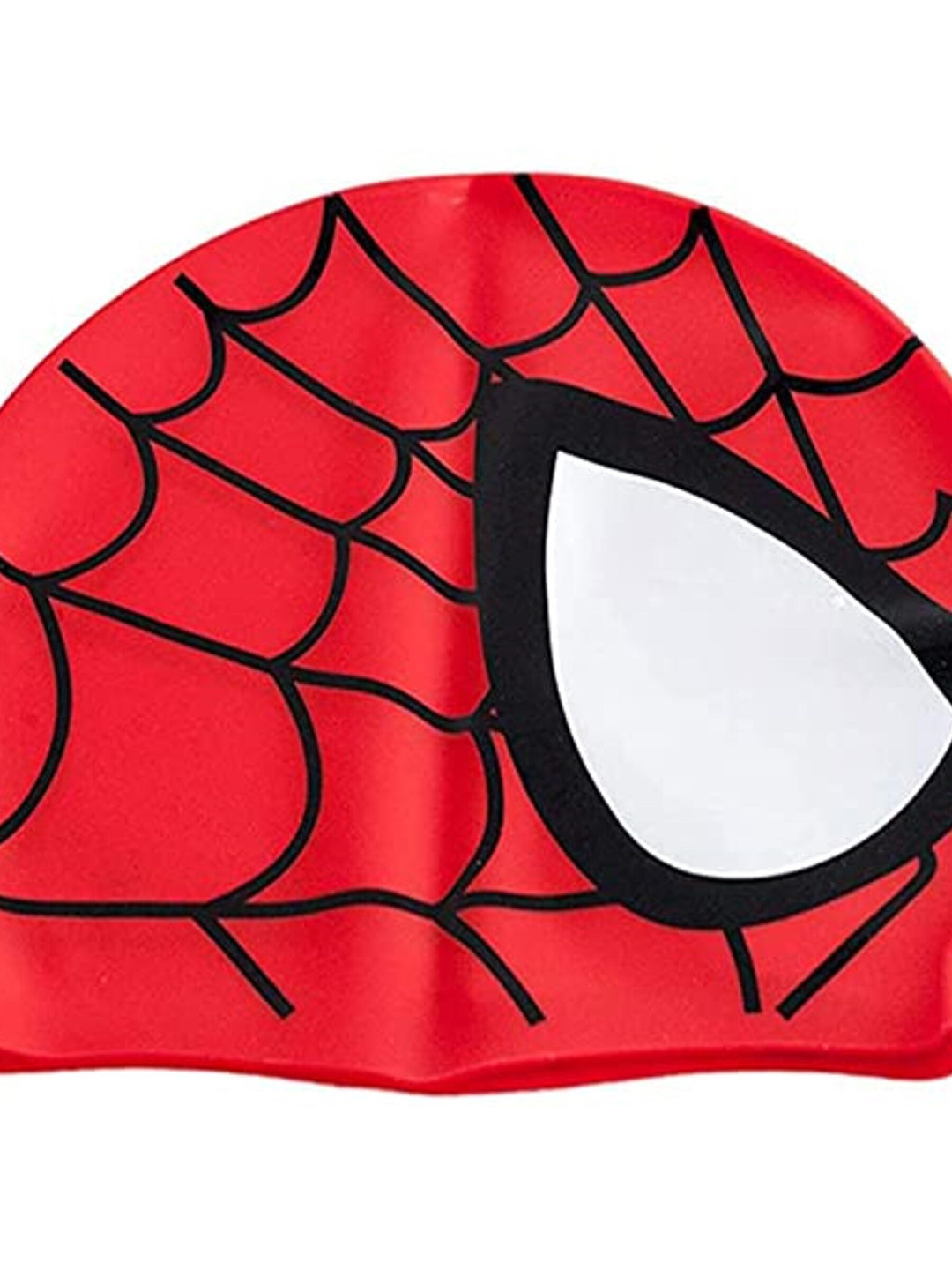 

EL REGALO Kids Pack Of 2 Spiderman Printed Swimwear Cap, Red